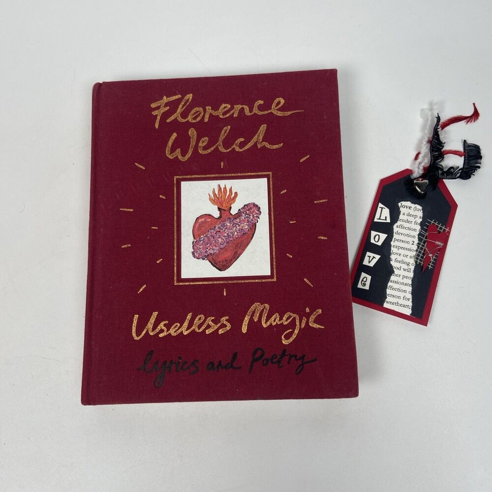 Useless Magic Lyrics and Poetry Hardcover Florence Welch Book